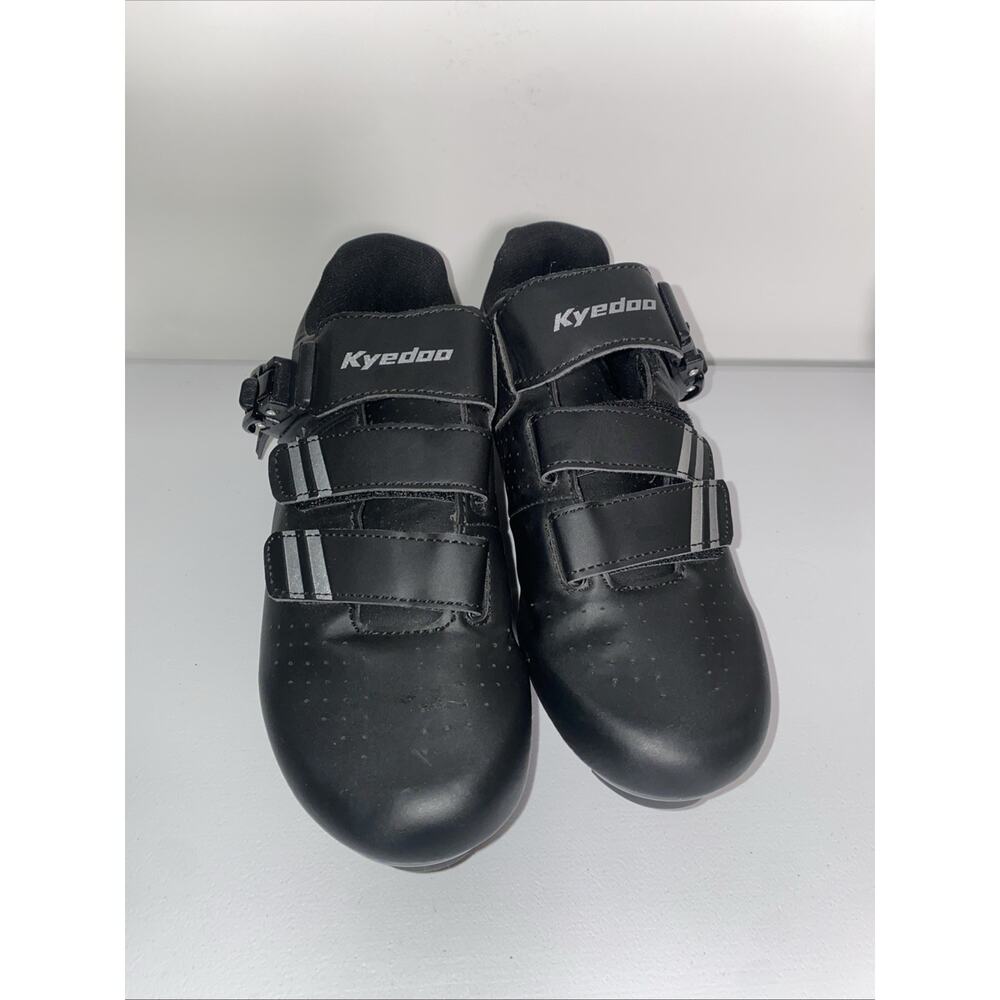 Kyedoo Men's Cycling Shoes Black EU 39 Peloton Delta / SPD Cleats Clip-In
